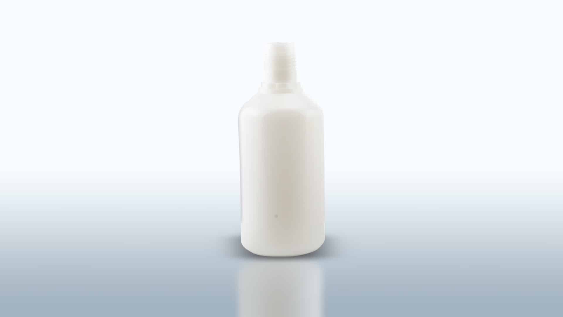 Hpde diagnostic containers. standard bottle capacity ml 500, ml 1000. screw cap with tamper evident.