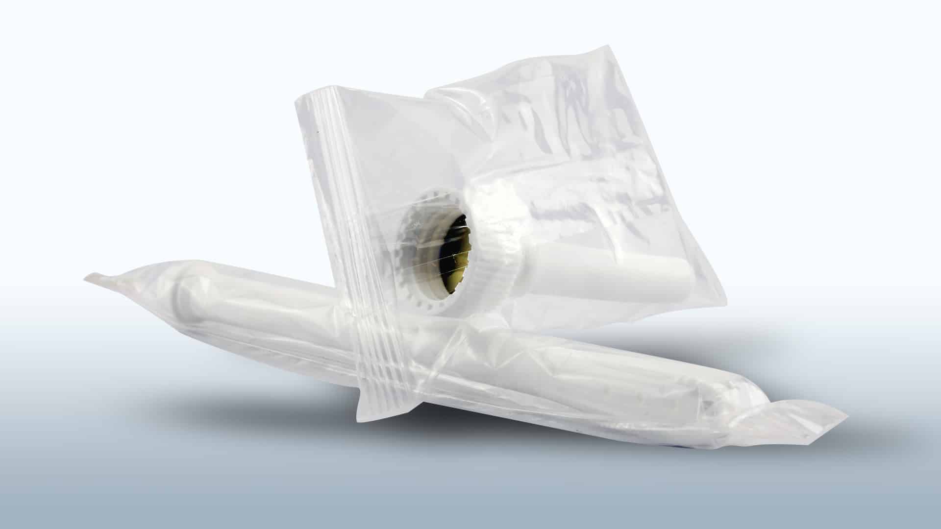 Single and strip flow pack packaging